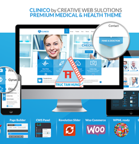 Dịch vụ thiết kế website y tế, bệnh viện chuyên nghiệp